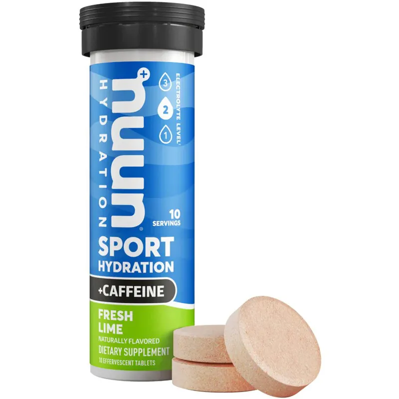 Nuun Sport Electrolyte Tablets + Caffeine in Fresh Lime