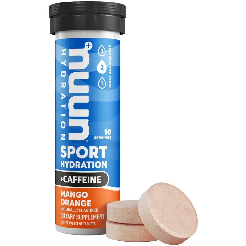 Nuun Sport Electrolyte Tablets + Caffeine in Mango Orange