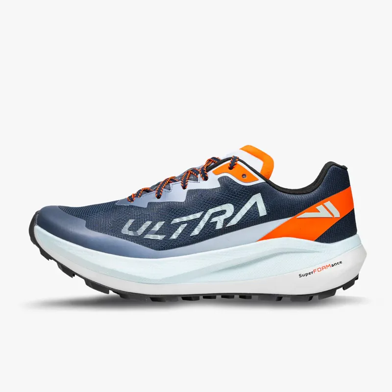 VJ Sport Ultra 3 Unisex Trail Running Shoe in Navy/Orange-2