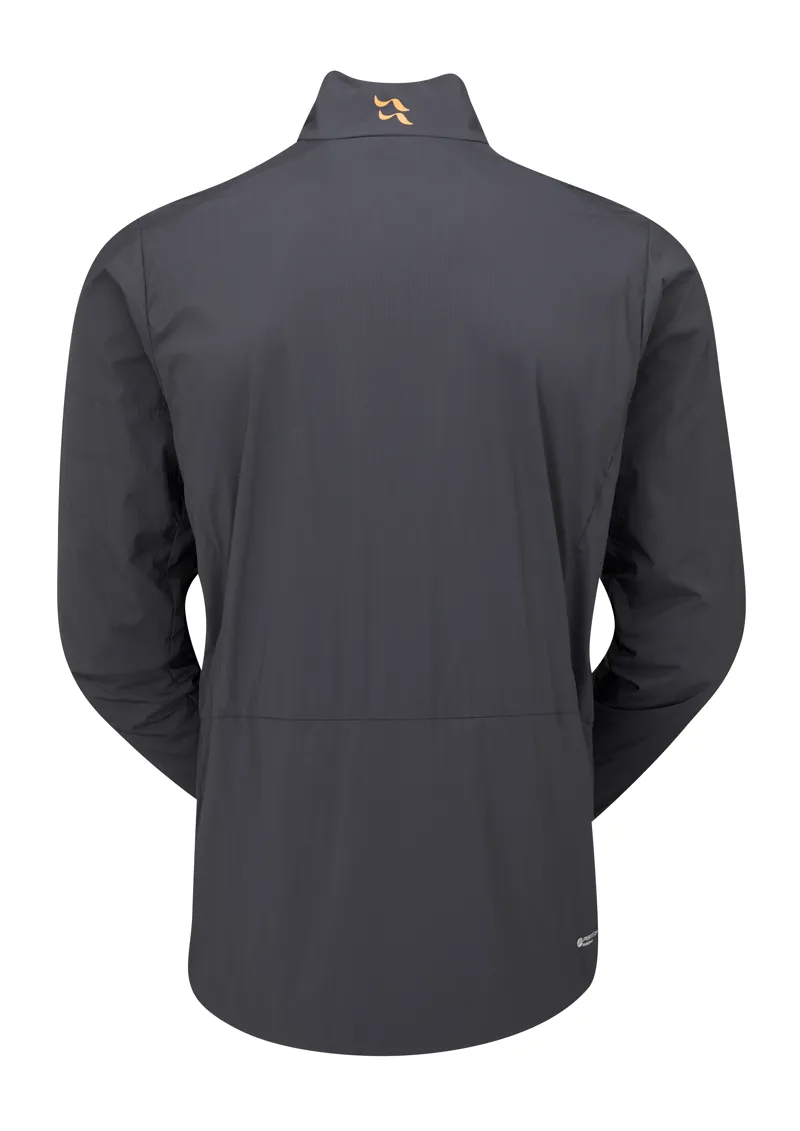 Rab Vapour-Rise Ridgeline Men's Softshell Running Jacket in Ebony-1