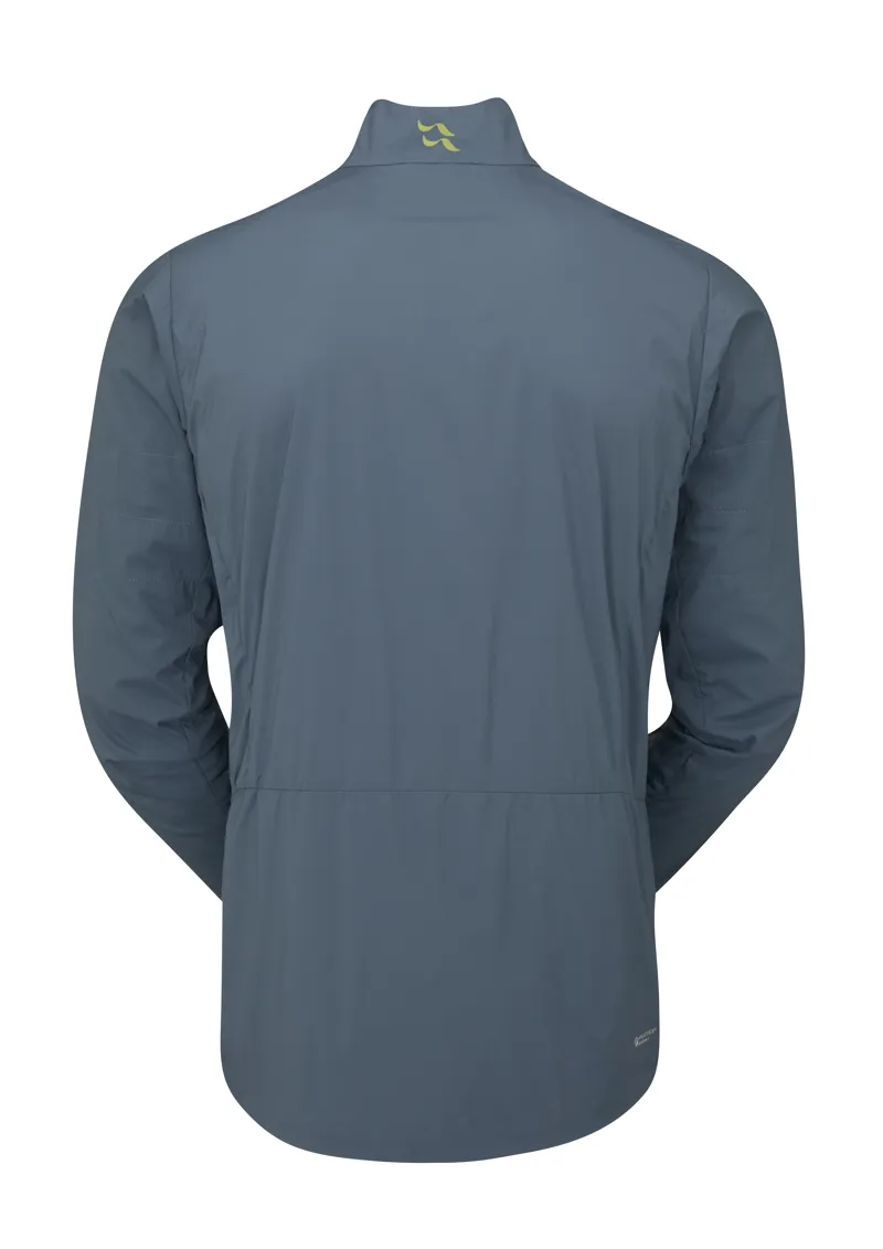 Rab Vapour-Rise Ridgeline Men's Softshell Running Jacket in Orion Blue-1