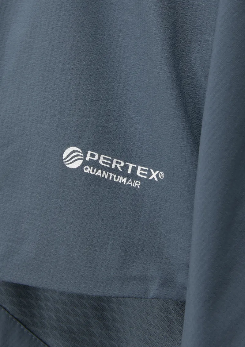 Rab Vapour-Rise Ridgeline Men's Softshell Running Jacket in Orion Blue-7