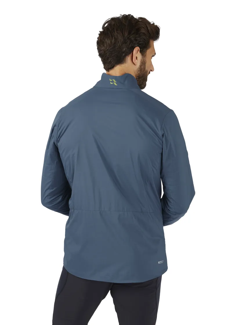Rab Vapour-Rise Ridgeline Men's Softshell Running Jacket in Orion Blue-3