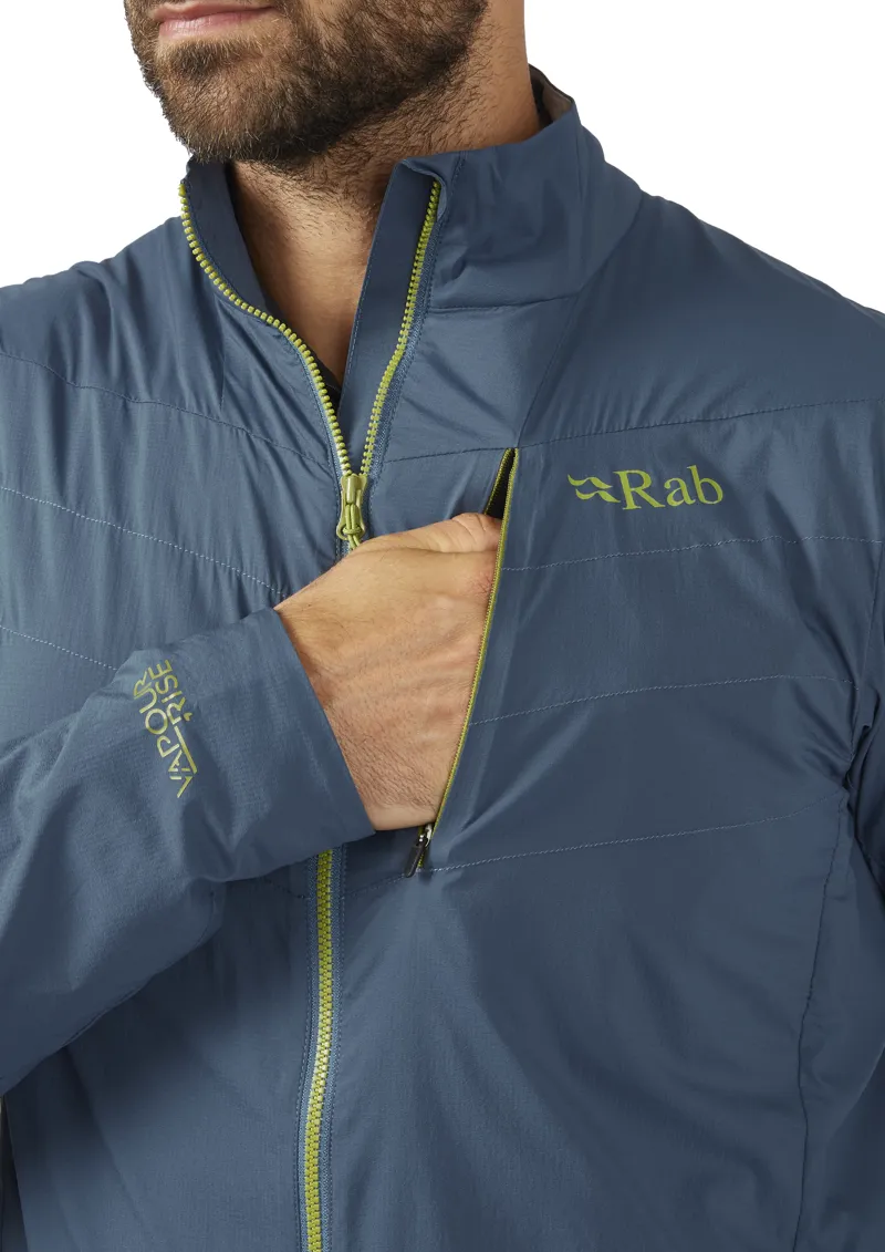 Rab Vapour Rise Ridgeline Jacket Men s Softshell Running Orion