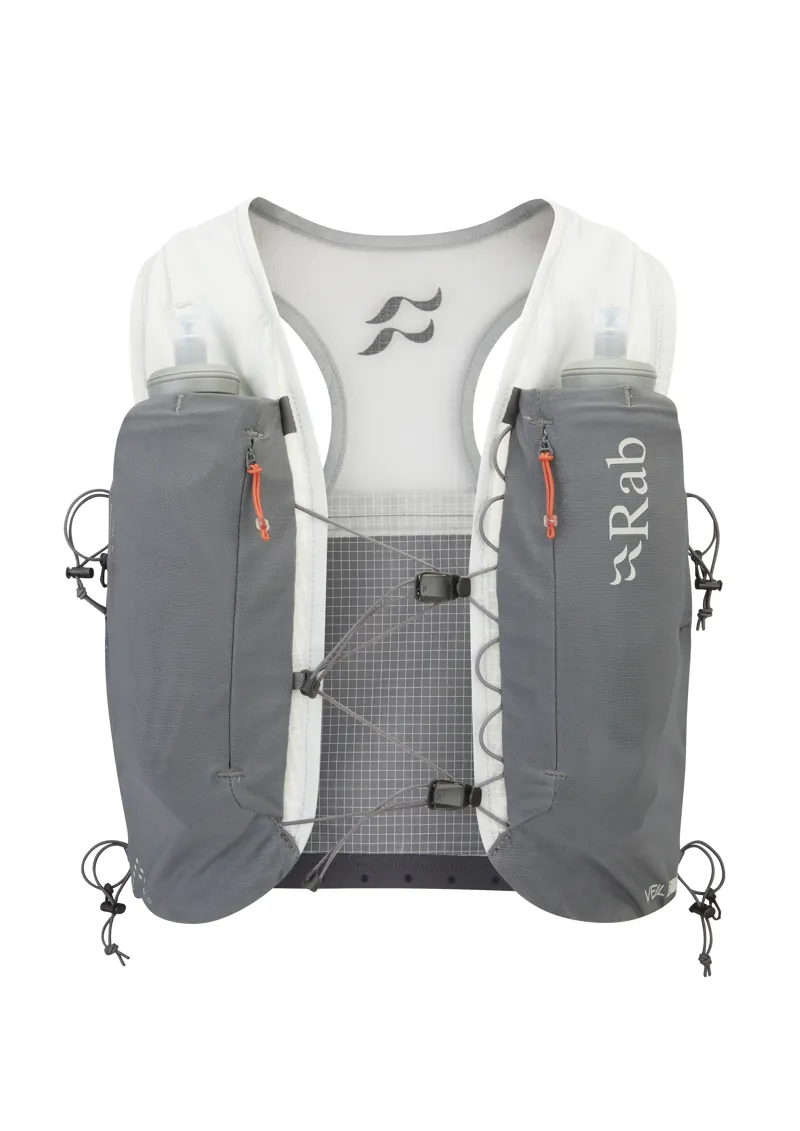 Rab Veil 2L Running Vest Pack in Gargoyle/Graphene-13