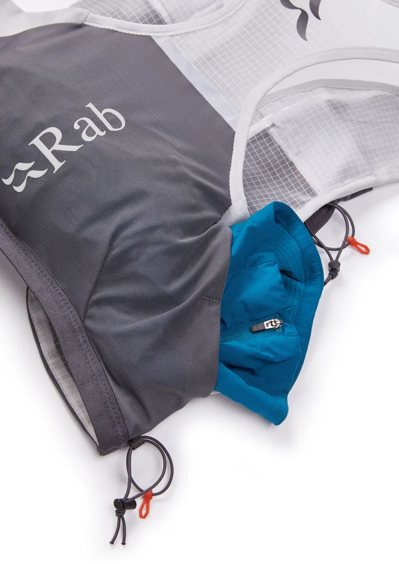 Rab Veil 2L Running Vest Pack in Gargoyle/Graphene-6