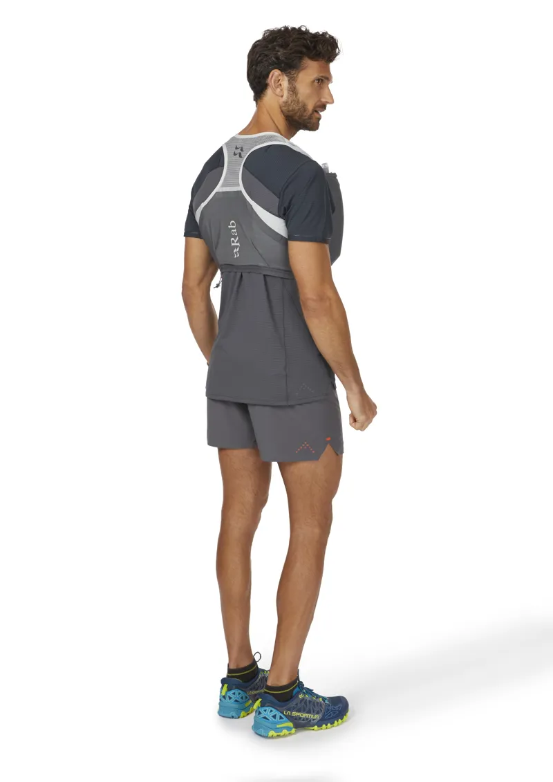 Rab Veil 2L Running Vest Pack in Gargoyle/Graphene-3