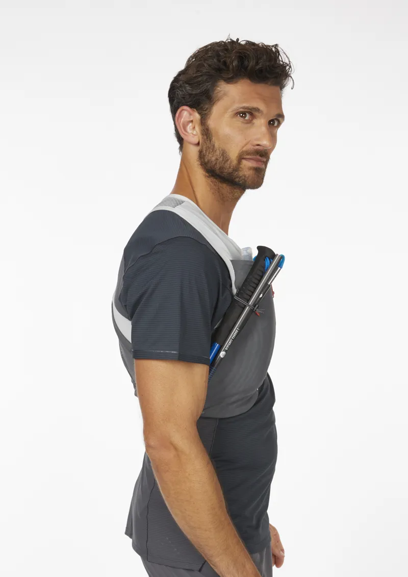 Rab Veil 2L Running Vest Pack in Gargoyle/Graphene-4