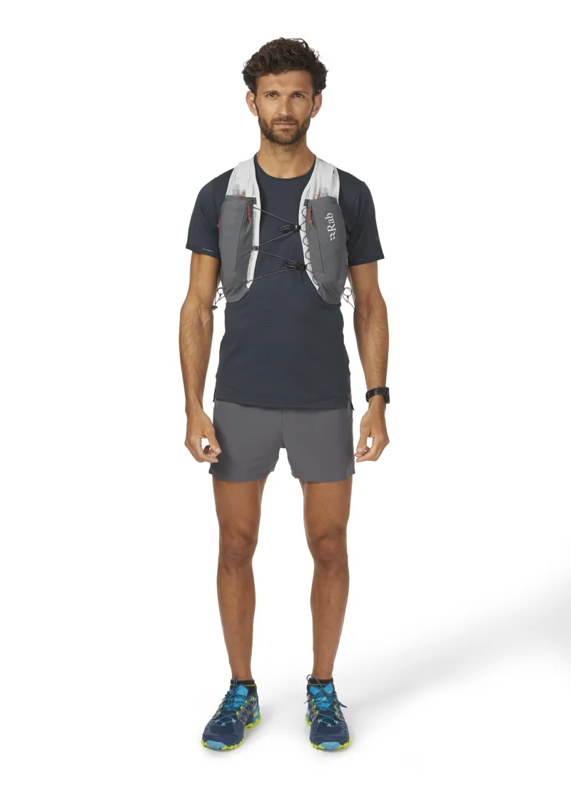 Rab Veil 2L Running Vest Pack in Gargoyle/Graphene-11