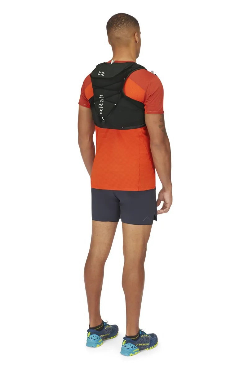 Rab Veil 12 Unisex Running Vest in Black-7