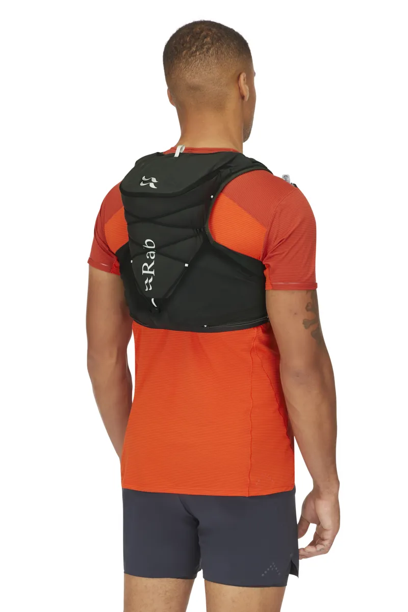 Rab Veil 12 Unisex Running Vest in Black-4