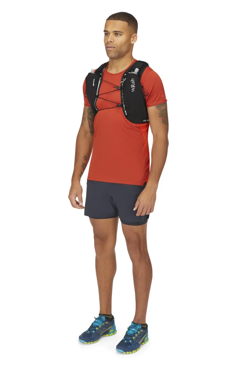 Rab Veil 12 Unisex Running Vest in Black-6