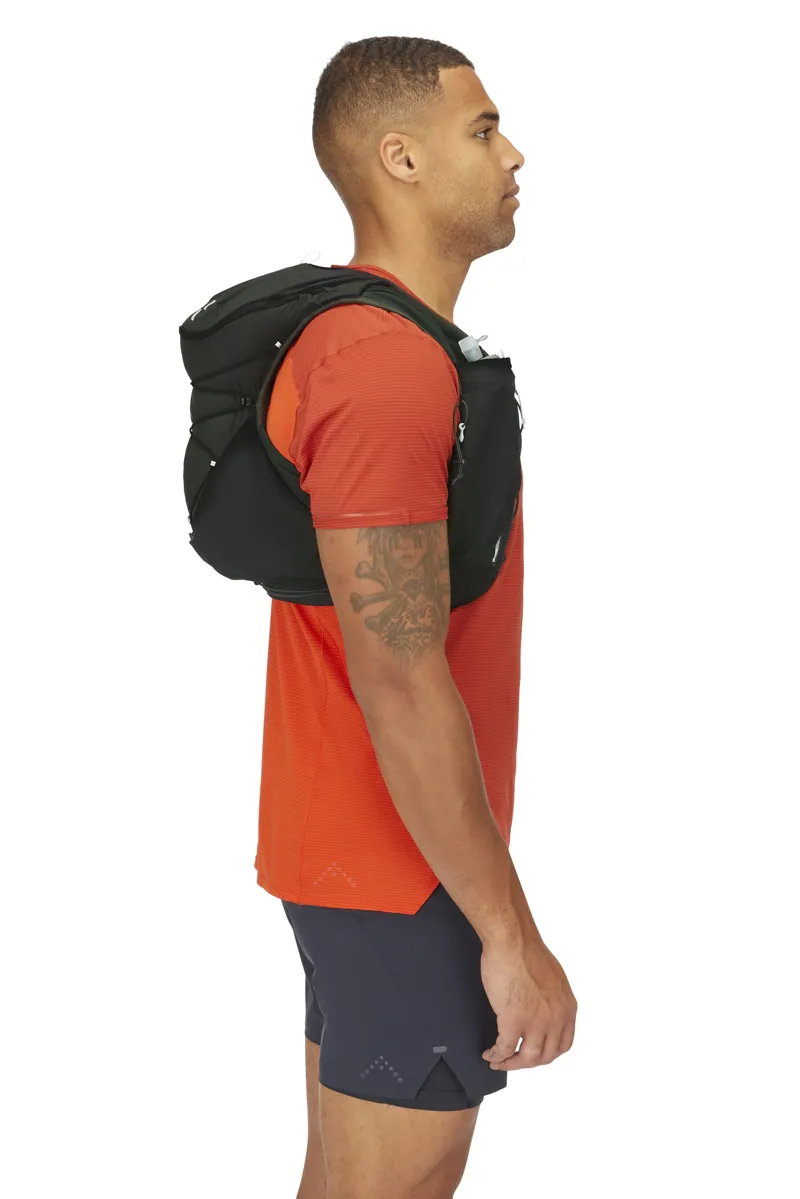 Rab Veil 12 Unisex Running Vest in Black-5