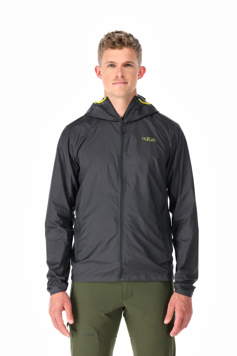 Rab Vital Hoody Men's Windproof Running/Outdoor Jacket in Graphene-2