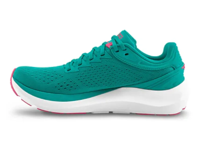 Topo Phantom 3 Women's Road Running Shoe in Teal/Pink-3