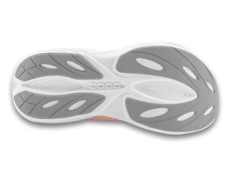 Topo Atmos Women's Road Running Shoe in Dusty Rose/White-2