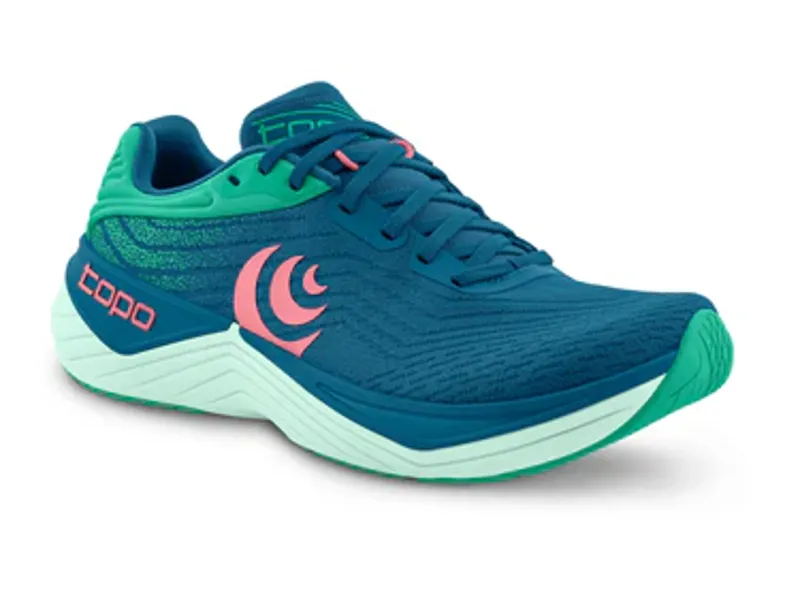 Topo Ultrafly 5 Women's Road Running Shoe in Blue/Aqua-4