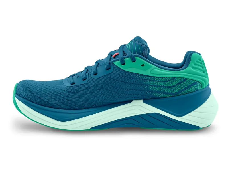 Topo Ultrafly 5 Women's Road Running Shoe in Blue/Aqua-3