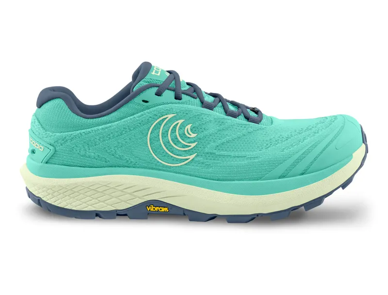 Topo Pursuit 2 Women's Trail Running Shoe in Blue/Green