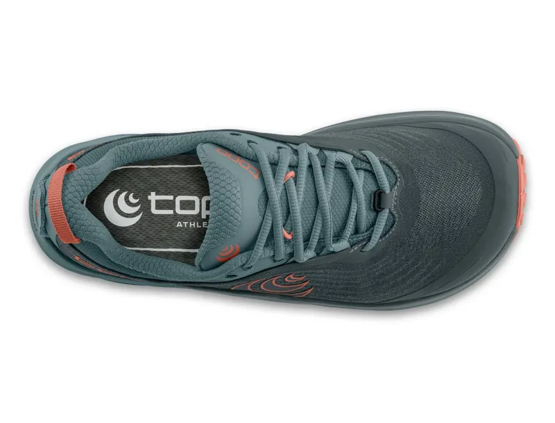 Topo Athletic Pursuit 3 Women's Trail Running Shoe in Slate/Clay-1