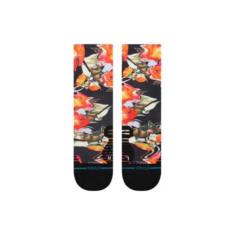 Stance Torque Light Crew Running Socks in Black -1