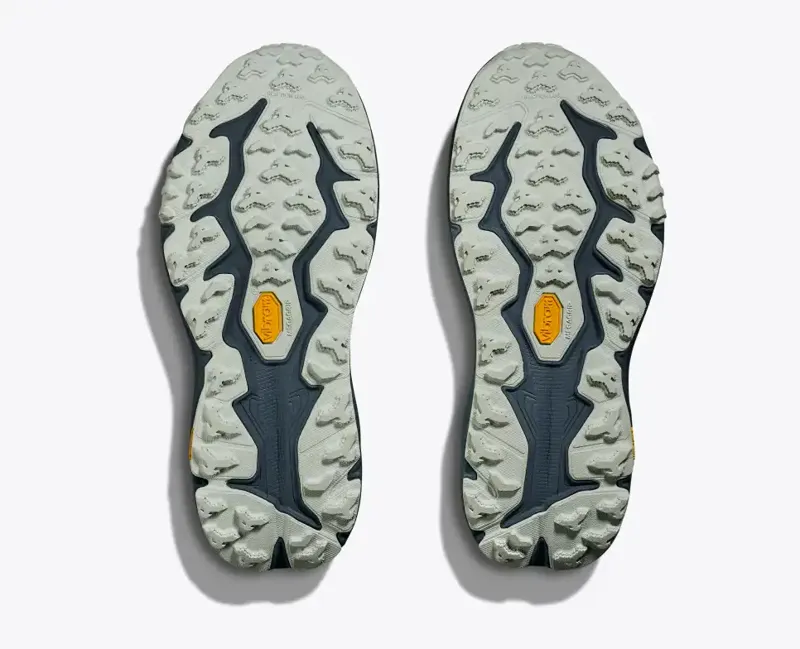 HOKA Speedgoat 6 GTX Women's Trail Running Shoe in Thunder Cloud/Mint Fluoride-6