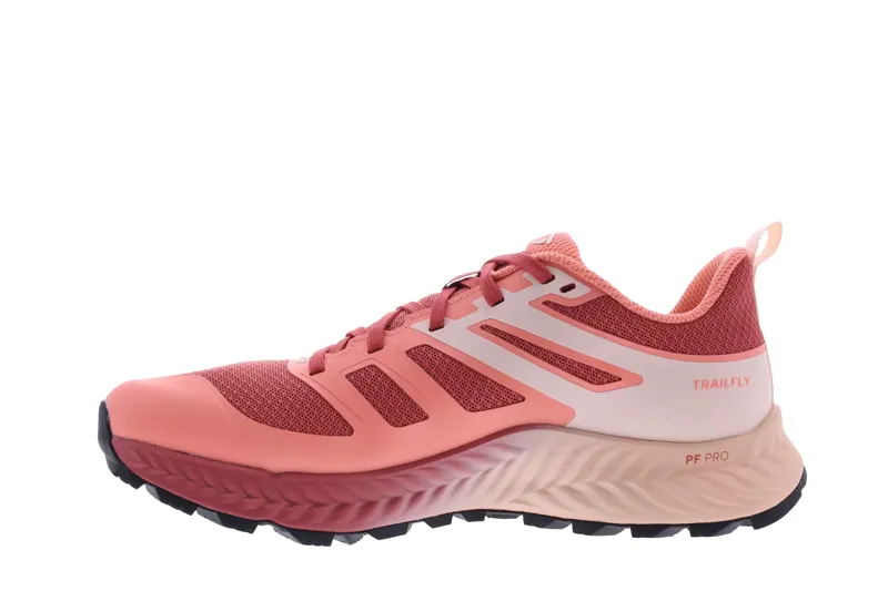 Inov8 TrailFly Standard Women's Trail Running Shoe in Dusty Rose/Pale Pink-3