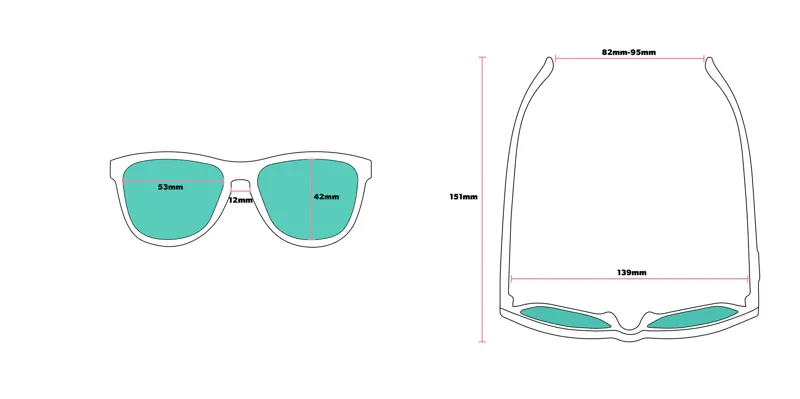 Goodr Blackout Running Sunglasses in A Unicorn's Calamity-2