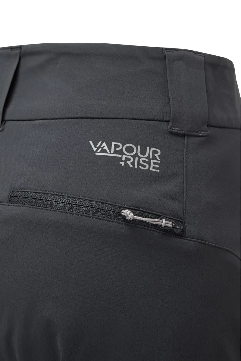 Rab Incline Vapour-Rise Pant Women's Softshell Trouser in Beluga-7