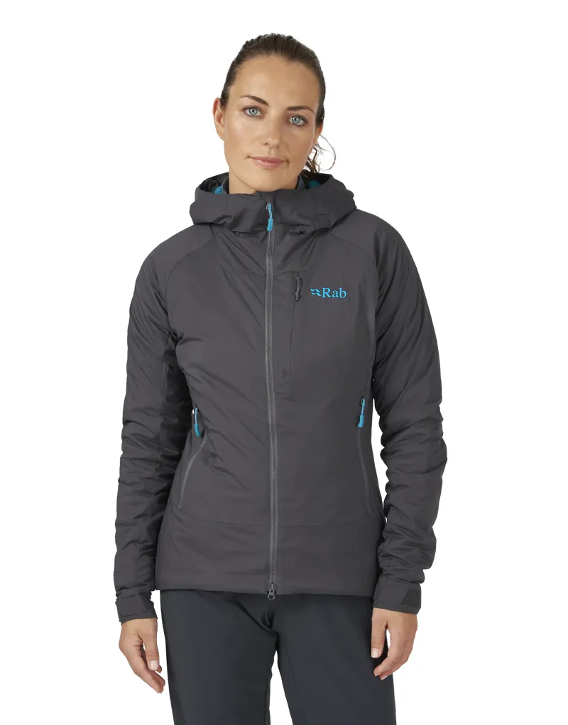 Rab Vapour-Rise Summit Women's Softshell Jacket in Graphene-2