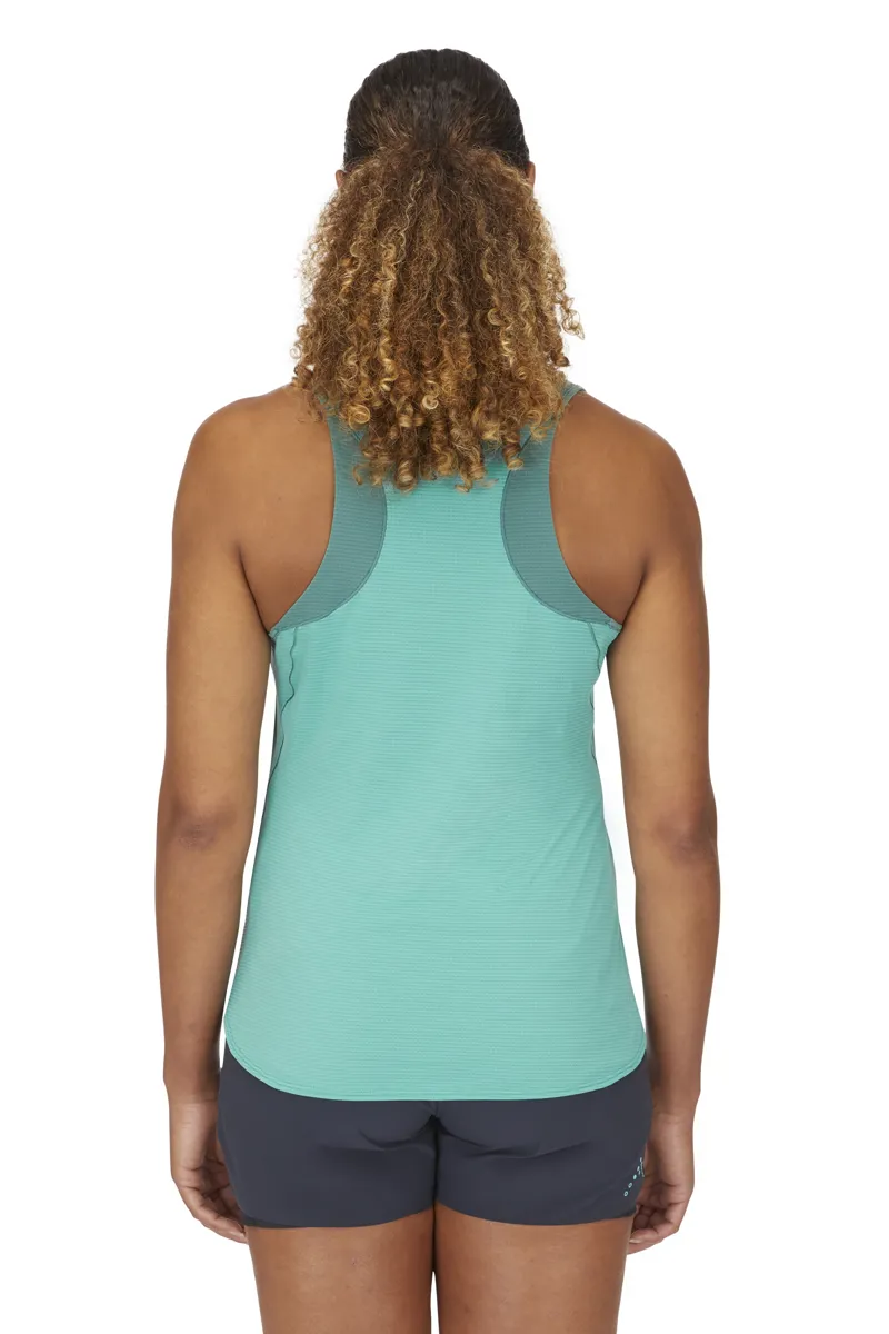 Rab Women s Sonic Ultra Vest Running Vest Tank Eucalyptus Glacier