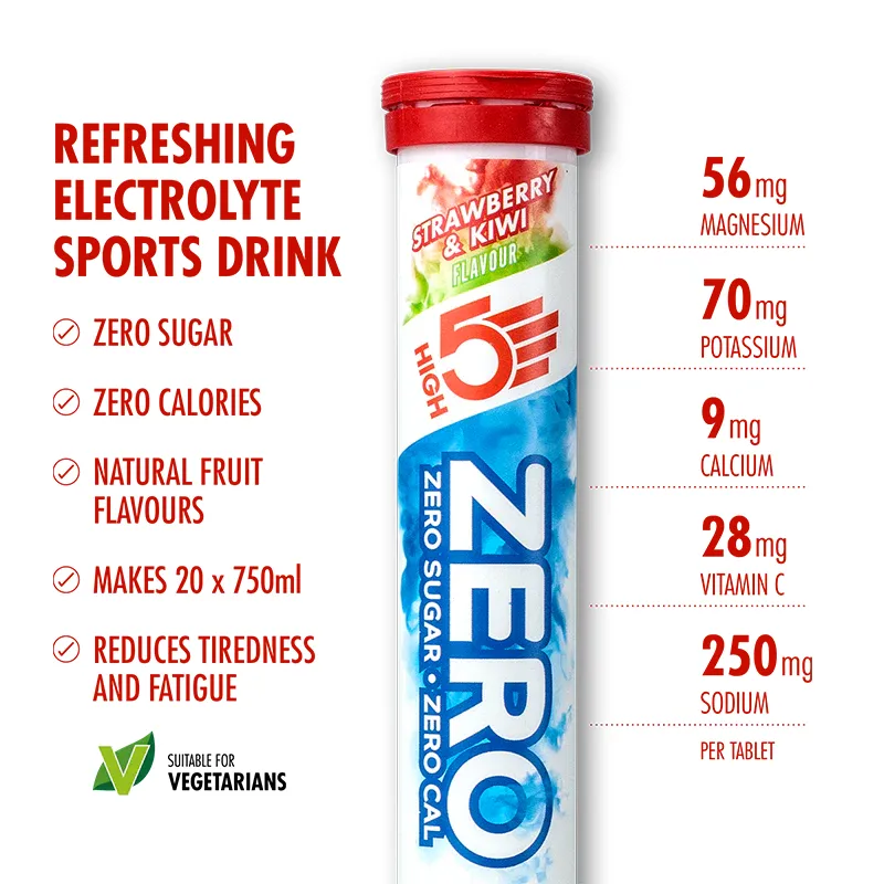 High 5 Zero Electrolyte - Strawberry and Kiwi-2