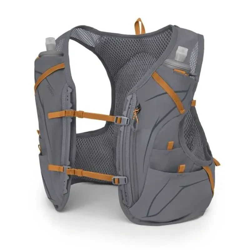 Osprey Duro 6 Running Pack in Phantom Grey/Toffee Orange-1