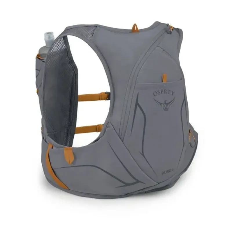Osprey Duro 6 Running Pack in Phantom Grey/Toffee Orange