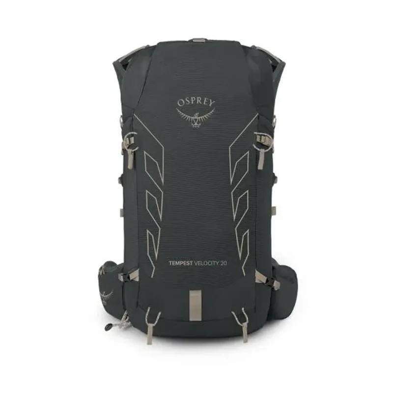 Osprey Tempest Velocity 20 Women's Multi-Sport Backpack in Dark Charcoal/Chiru Tan -2