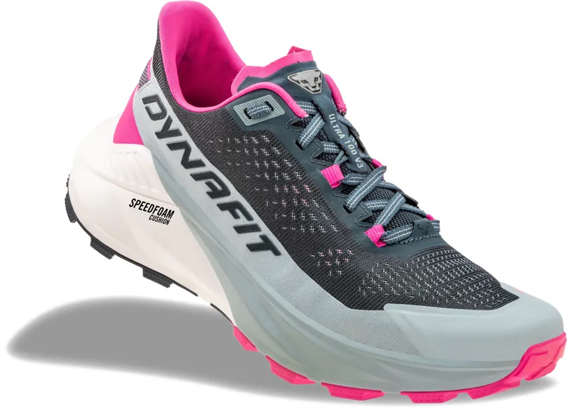Dynafit Ultra 100 V3 Women's Trail Running Shoe in Cloud Blue/Cinder-4