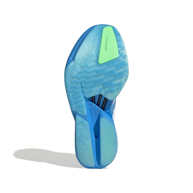 adidas Adizero Adios Pro 4 Women's Running Shoes in Solar Blue/Silver Metallic/Lucid Red-2