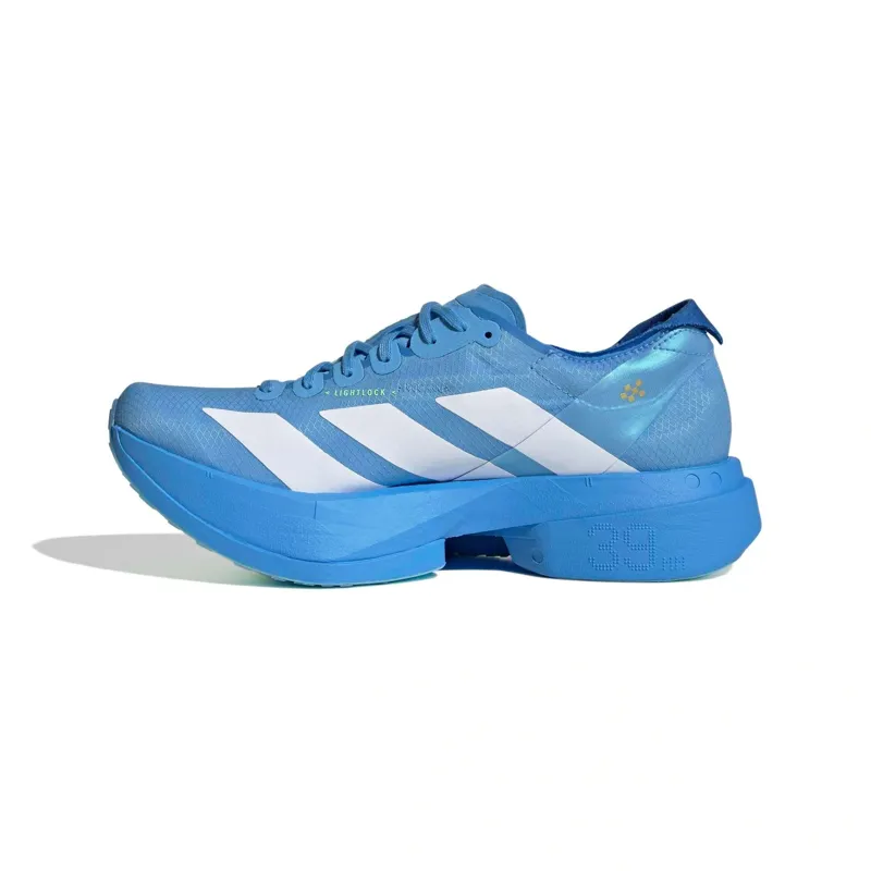 adidas Adizero Adios Pro 4 Women's Running Shoes in Solar Blue/Silver Metallic/Lucid Red-3