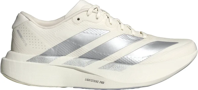 Adidas Adizero EVO SL Woven Men's Road Running Shoe in White