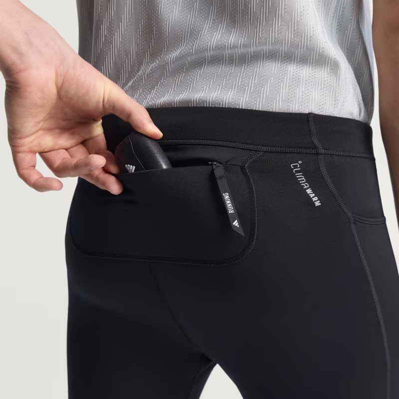 adidas Own The Run Winterized Men's Running Tight in Black-4