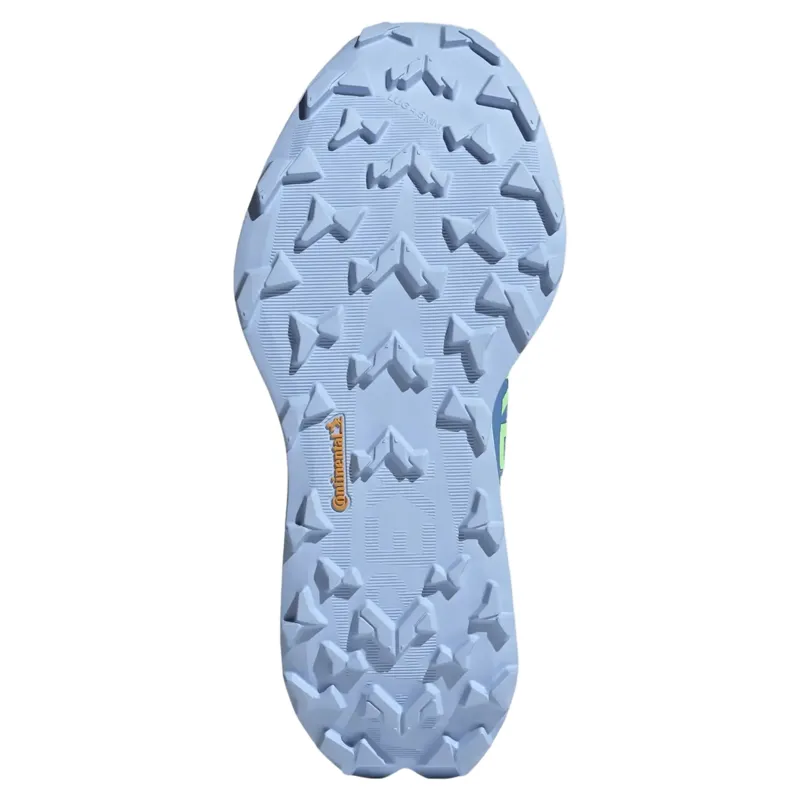 adidas Terrex Agravic TT Women's Trail Running Shoe in Blue Burst/Dash Grey/Lime-2