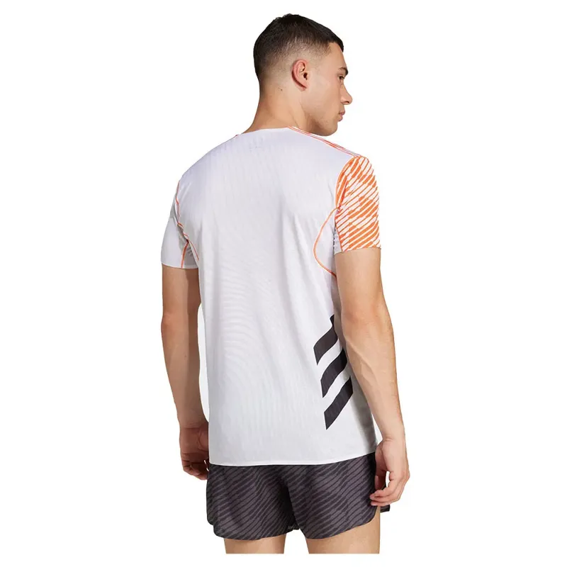 adidas Terrex Techrock Pro Men's Short Sleeve Running Tee in White-2