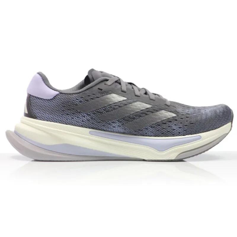 adidas Supernova Prima Women's Road Running Shoe in Grey/Iron metallic/Violet