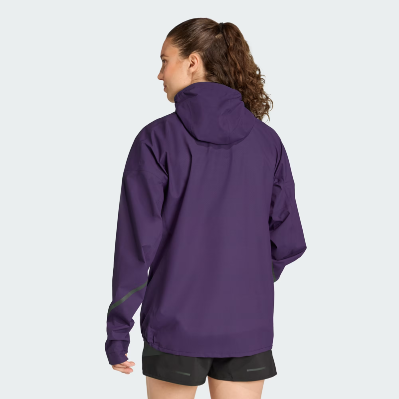 adidas Terrex Xperior 2.5 Layer Light ClimaProof Women's Running Jacket in Aurora Plum-2