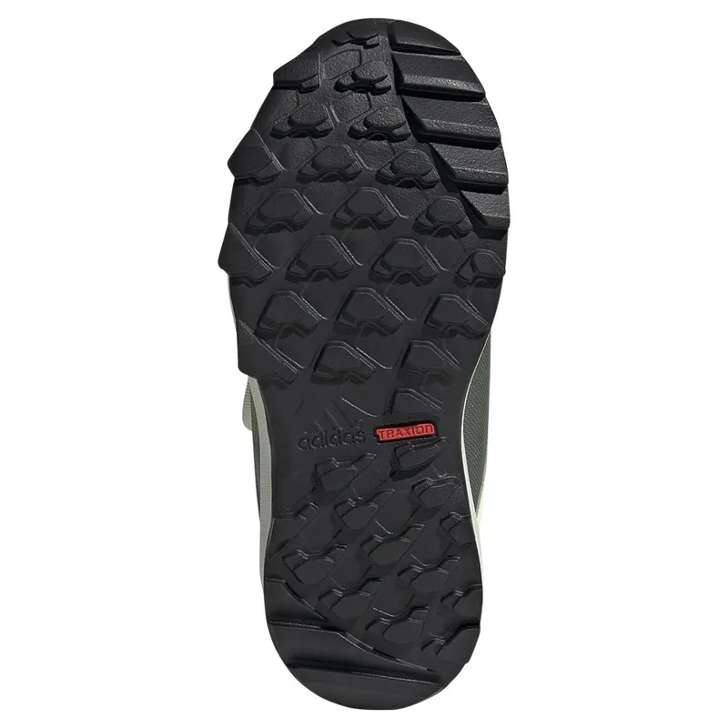 adidas Terrex Agravic Boa Kid's Trail Running/Walking Shoe in Silver Green/Crystal Jade/Green Spark-1