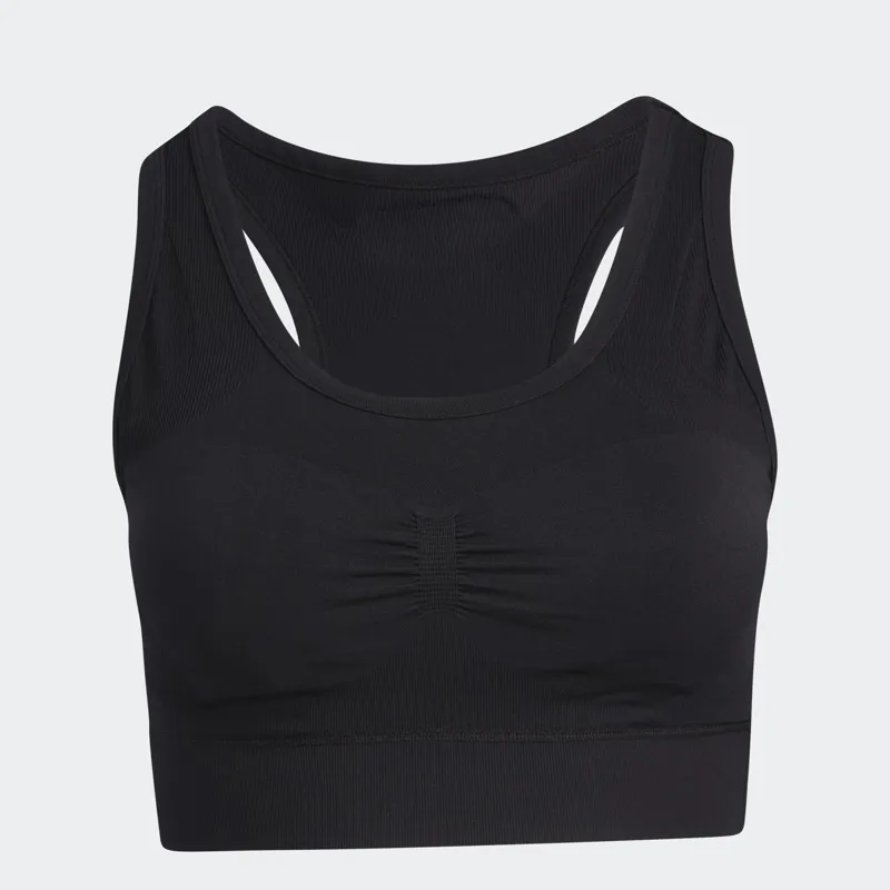adidas Studio Bra Plus Size in Black
