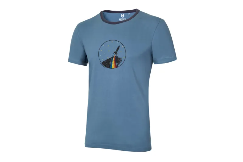 Ocun Classic T Organic Men's T-Shirt in Rainbow Rocket