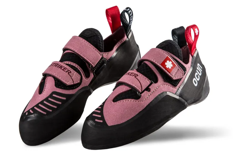 Ocun Striker QC Unisex Climbing Shoe in Rose-3