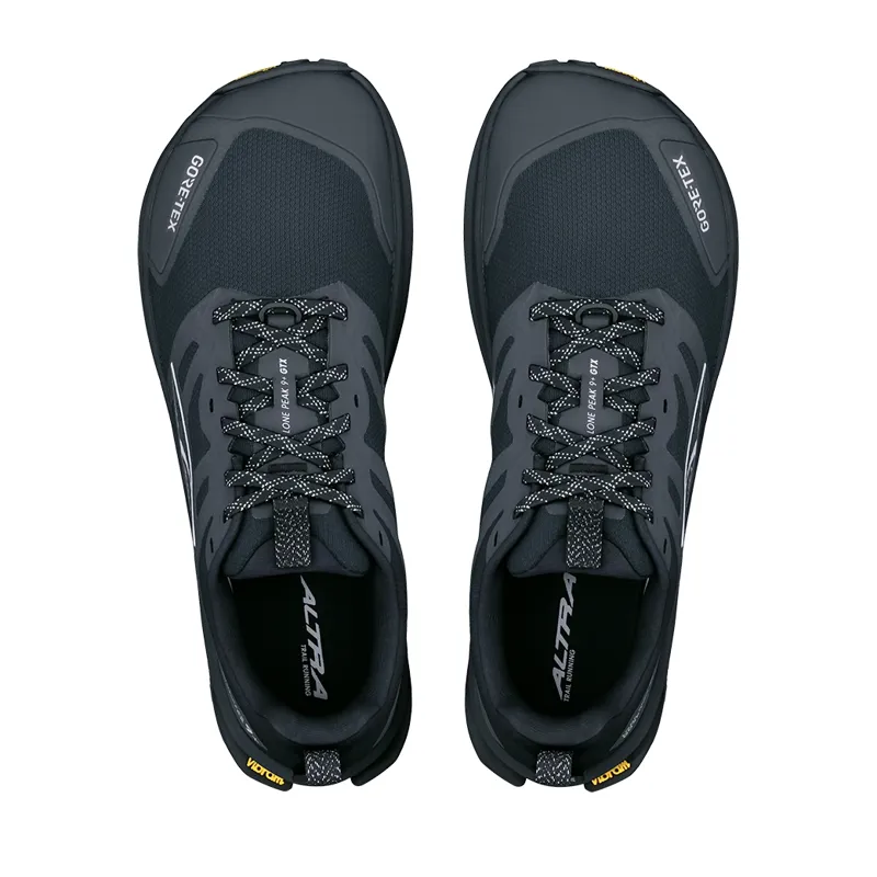 Altra Lone Peak 9+ Gore-Tex Men's Trail Running Shoe in Black/Black-4