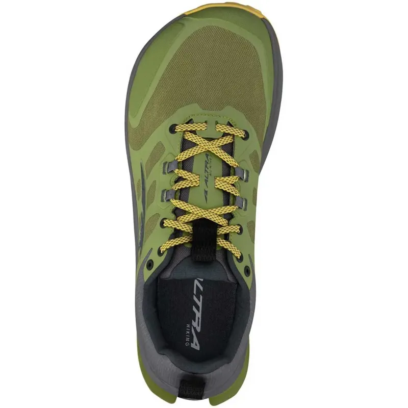 Altra Lone Peak 9 Waterproof Men's Trail Running Shoe in Dusty Olive -1